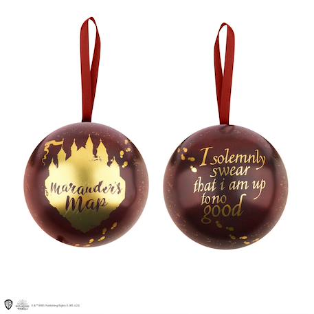 Capsule de noël avec boule de noël et puzzle carte du maraudeur - harry potter Brown 3 - vertbaudet enfant 