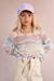 Pull tie-dye ajouré Mauve 4 - vertbaudet enfant 
