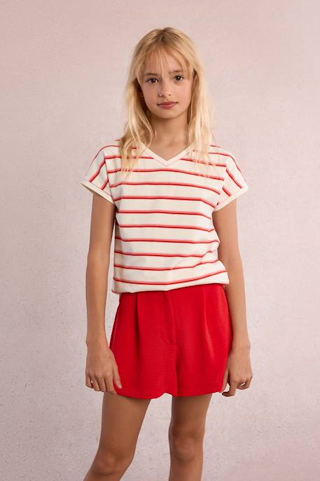 T-shirt à rayures Offwhite 4 - vertbaudet enfant 