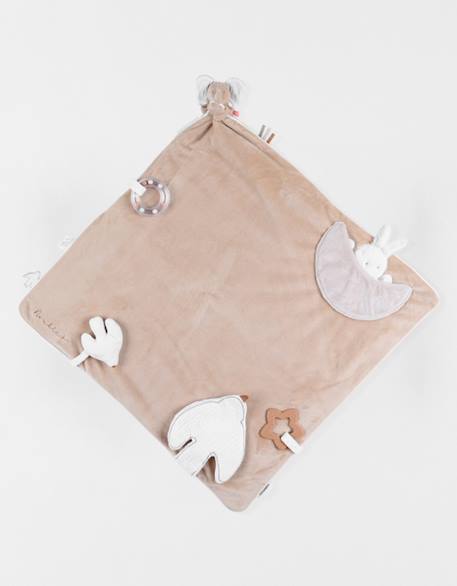 Doudou xxl d'activité Ecru, marron 1 - vertbaudet enfant 