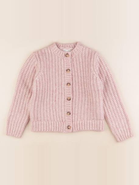 Gilet - 8 ans Rose 1 - vertbaudet enfant 