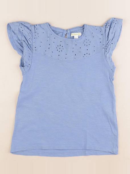 Tee-shirt - 8 ans Bleu 1 - vertbaudet enfant 