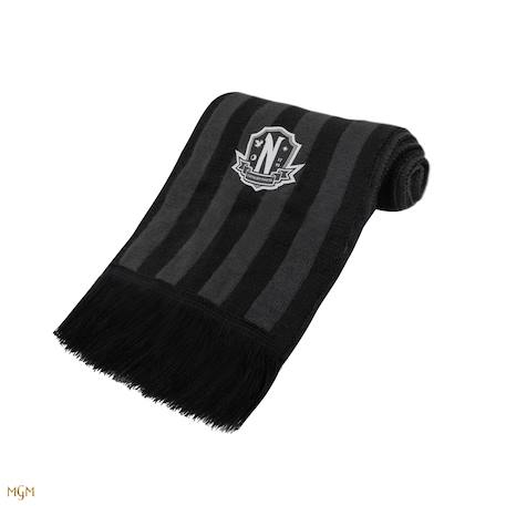 Écharpe noire académie nevermore - mercredi Black 1 - vertbaudet enfant 