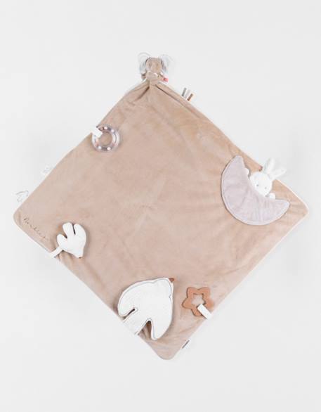 Doudou xxl d'activité Ecru, marron 4 - vertbaudet enfant 