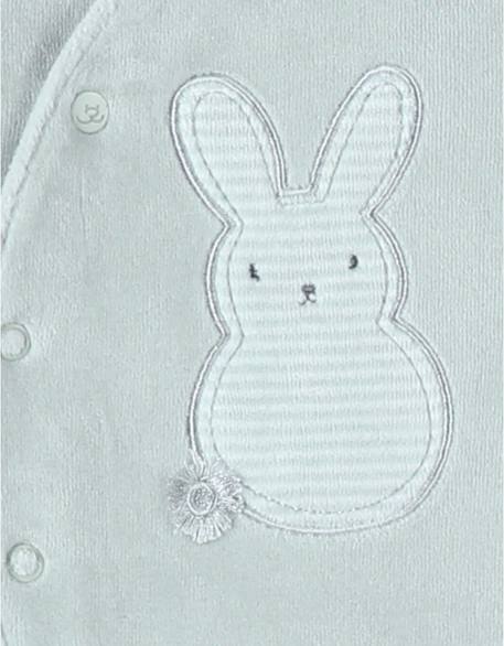 Pyjama en velours côtelé lapin Green 4 - vertbaudet enfant 