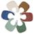 Lot de 6 bavoirs bébé Multicolor 1 - vertbaudet enfant 