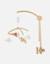 Mobile musical bras en bois - bali moka & snow Ecru, blanc, beige 6 - vertbaudet enfant 