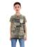 T-shirt col rond pur coton nedelko garçon Green 1 - vertbaudet enfant 
