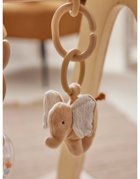 Set d'activités pour arche d'éveil Ecru, blanc, marron 4 - vertbaudet enfant 