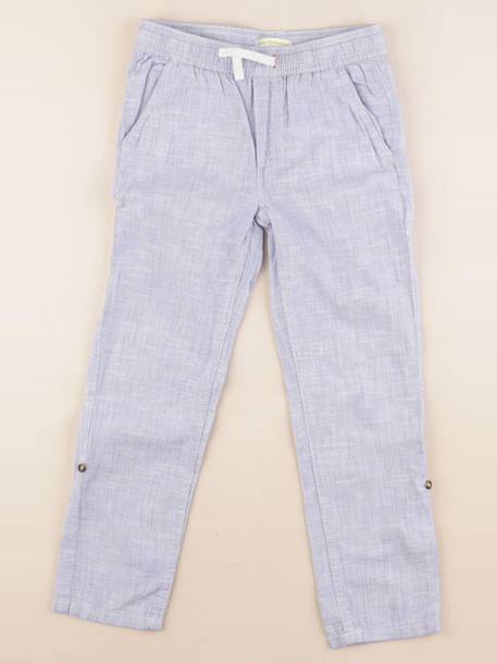 Pantalon - 7 ans Bleu 1 - vertbaudet enfant 