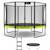 Trampoline ø 430cm + filet de sécurité + échelle + bâche - punchi 430 vert Green 1 - vertbaudet enfant 