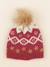 Bonnet - 2/3 ans Blanc, rose 1 - vertbaudet enfant 
