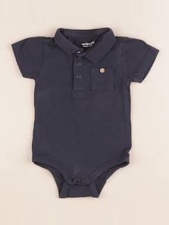 Seconde main-Garçon-Body-Body à col - 6 mois
