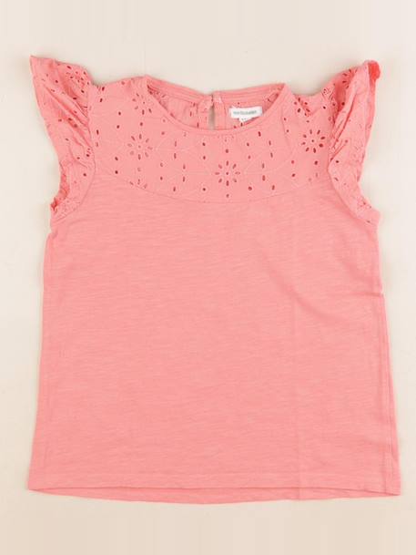 Tee-shirt - 8 ans Rose 1 - vertbaudet enfant 