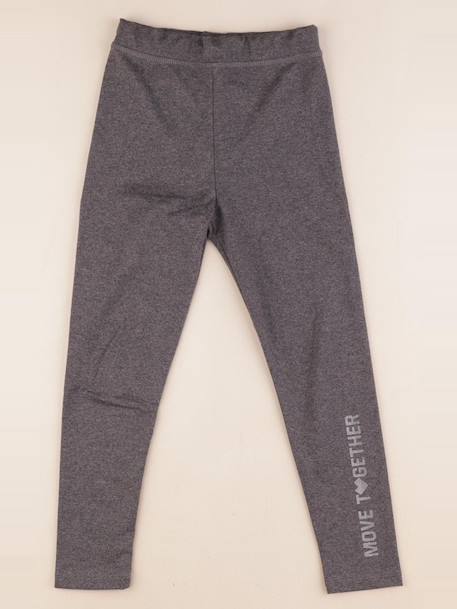 Legging de sport - 6 ans Gris 1 - vertbaudet enfant 