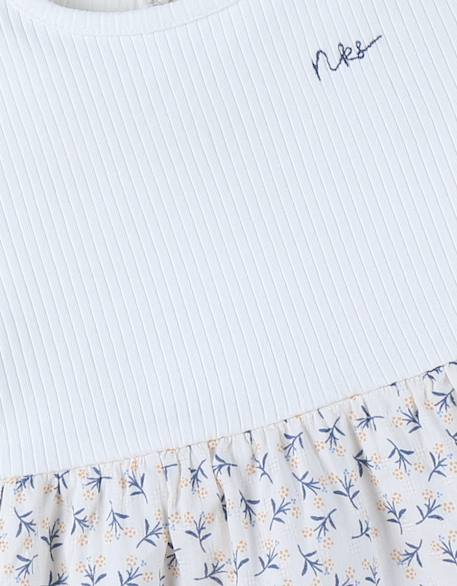 Robe bi-matière White 6 - vertbaudet enfant 