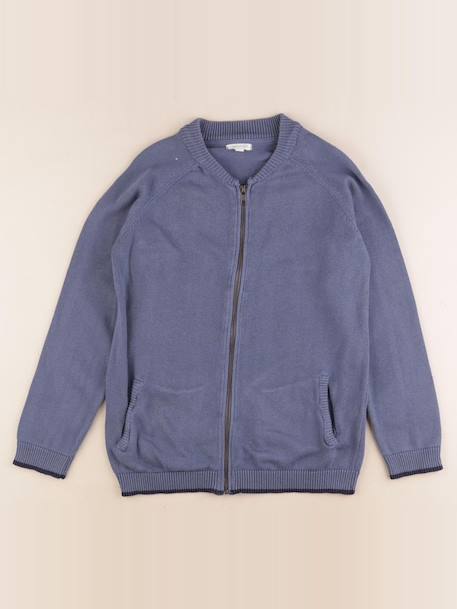 Gilet - 10 ans Bleu 1 - vertbaudet enfant 