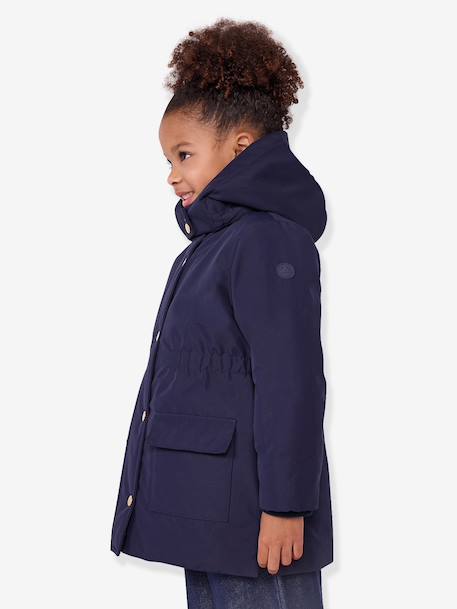Parka mi-longue marine 4 - vertbaudet enfant 