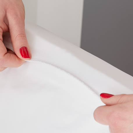 Protège matelas bébé anti-acarien | alèse imperméable White 5 - vertbaudet enfant 