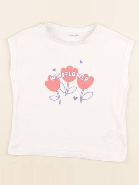Tee-shirt - 3 ans Blanc 1 - vertbaudet enfant 