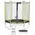 Trampoline jardin ø 250?cm + filet + échelle + bâche - jumpi 250 - noir/vert Green 1 - vertbaudet enfant 