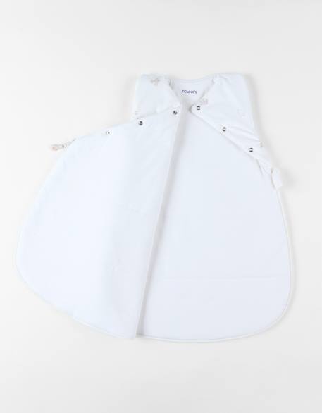 Gigoteuse veloudoux® - bali & moka Blanc, marron 3 - vertbaudet enfant 