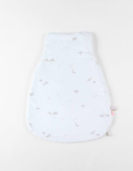 Gigoteuse veloudoux® - bali & moka Blanc, marron 4 - vertbaudet enfant 