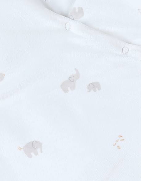 Gigoteuse veloudoux® - bali & moka Blanc, marron 5 - vertbaudet enfant 