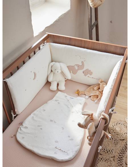 Gigoteuse veloudoux® - bali & moka Blanc, marron 6 - vertbaudet enfant 