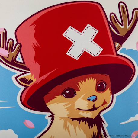 Tapis de bureau tony tony chopper - one piece Multi-coloured 5 - vertbaudet enfant 