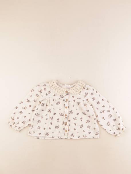 Blouse - 3 ans Beige 1 - vertbaudet enfant 