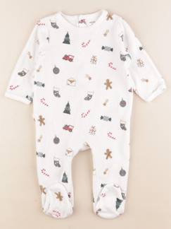 Seconde main-Fille-Pyjama, surpyjama, dors-bien-Pyjama velours - 6 mois