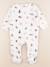 Pyjama velours - 6 mois Blanc 1 - vertbaudet enfant 