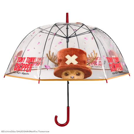 Parapluie transparent tony tony chopper - one piece Red 3 - vertbaudet enfant 