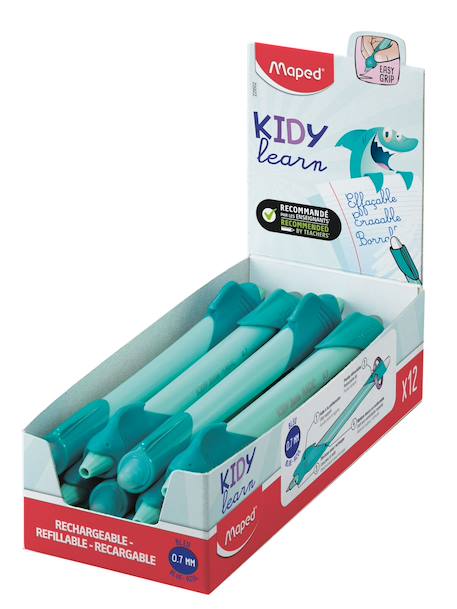 Stylo effaçable kidy learn par boîte Requin 1 - vertbaudet enfant 