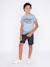T-shirt col rond pur coton nalrive garçon Blue 4 - vertbaudet enfant 