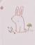 Pyjama bébé en velours avec broderie lapin Pink 5 - vertbaudet enfant 