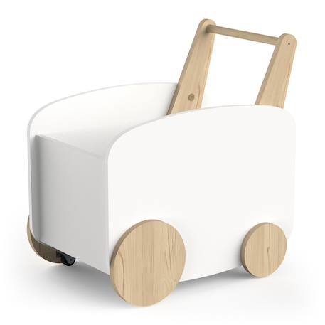 Chariot rangement firmiana White 2 - vertbaudet enfant 