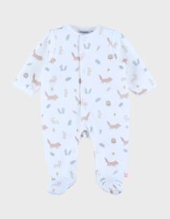 -Pyjama bébé en velours à motifs