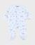 Pyjama bébé en velours à motifs White 1 - vertbaudet enfant 