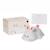 Veilleuse lapin blanc en silicone - rechargeable Beige 5 - vertbaudet enfant 