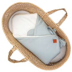 -Couverture d'emmaillotage en lin