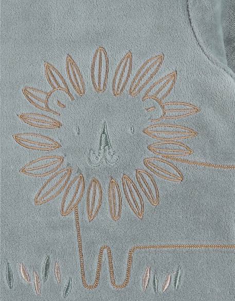 Pyjama en velours brodé lion Green 6 - vertbaudet enfant 