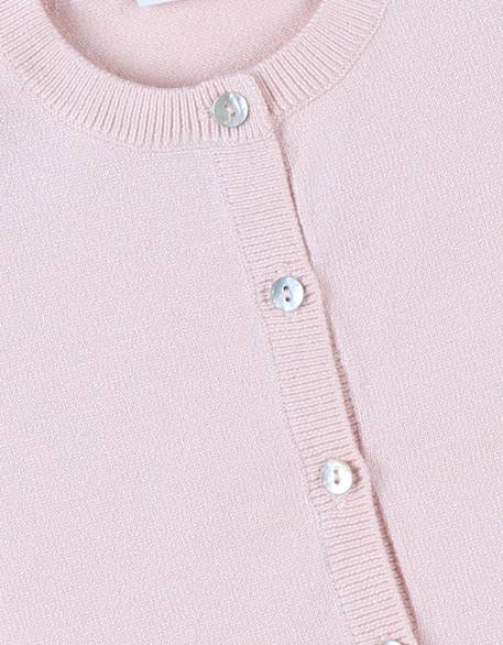 Cardigan en tricot Pink 4 - vertbaudet enfant 