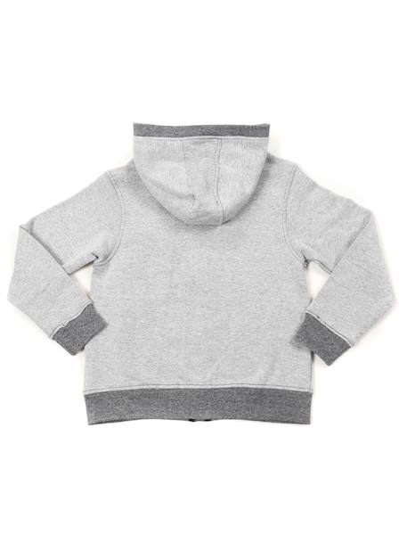 Sweat zippe wafaa garçon Grey 3 - vertbaudet enfant 