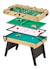 Table multi jeux 4 en 1 pour toute la famille - baby-foot - billard - ping pong - hockey Brown 1 - vertbaudet enfant 