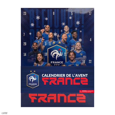 Calendrier de l'avent équipe de france de football 2025 Blue 6 - vertbaudet enfant 