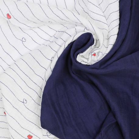 Lot de 3 langes Azul 3 - vertbaudet enfant 