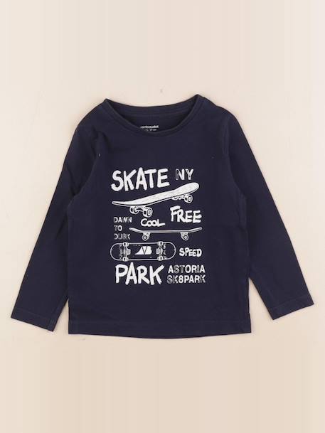 Tee-shirt - 3 ans Bleu 1 - vertbaudet enfant 