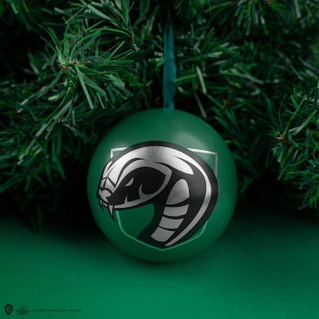 Capsule de noël avec boule de noël et chaussettes serpentard - harry potter Green 2 - vertbaudet enfant 